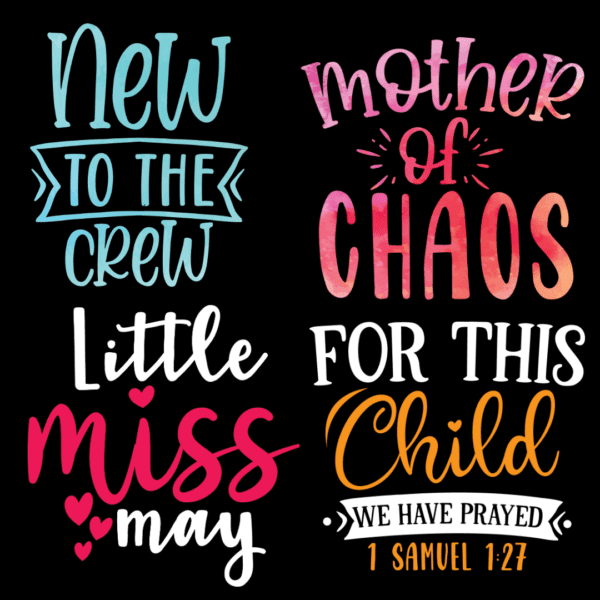 11 Babies Design T-Shirt Design - Image 3